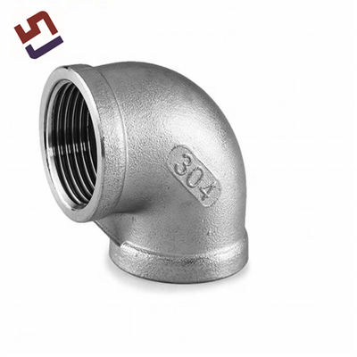 OEM из нержавеющей стали 304 316 настраиваемый точный литейный соединитель 90 градусов трубы локоть подключение сантехники аксессуары